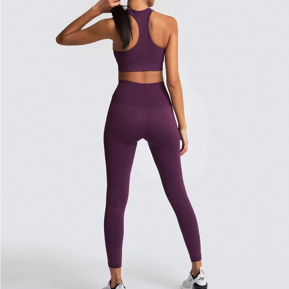 Doyoueven Hyperflex Seamless Workout Legging Plum… - image 5